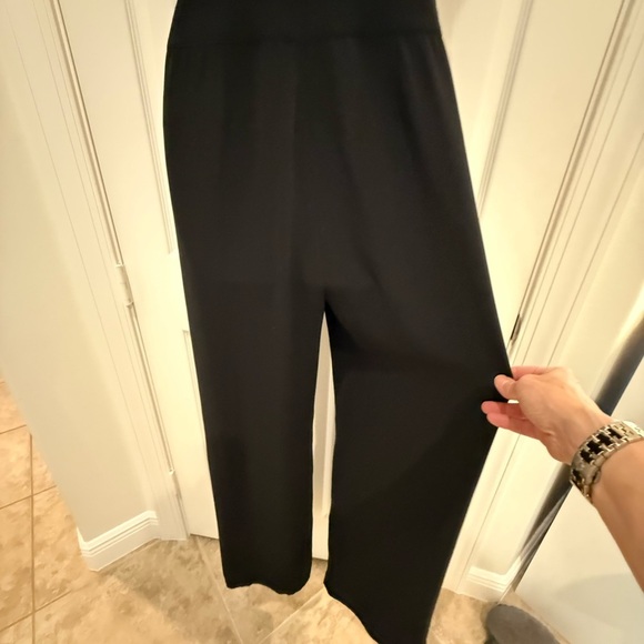 Anthropology, Elevenses Black Halter with beaded collar Jumpsuit size 2 - Picture 6 of 11